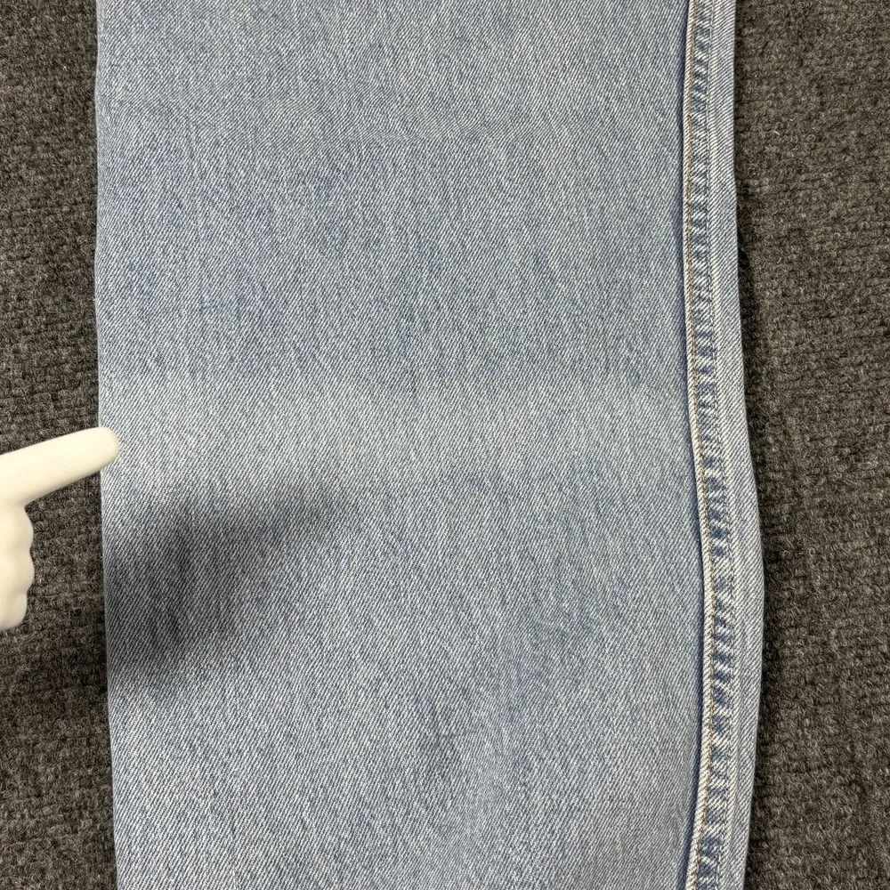 Vintage Y2K Levi's 501 Button Fly Jeans Fits 36x31 Red Tab Distressed Fade‎ Blue